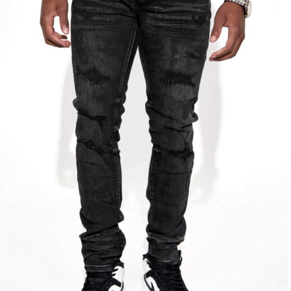 Black Denim Jeans